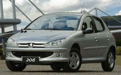 Hatchback PEUGEOT 206 SENSATION 1.4 8V FLEX 4P 2009